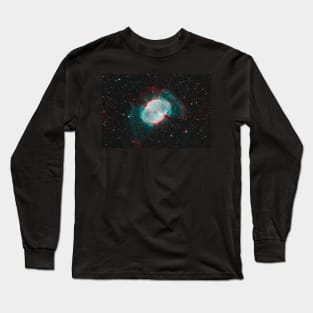 M27 - The Dumbbell Nebula Long Sleeve T-Shirt